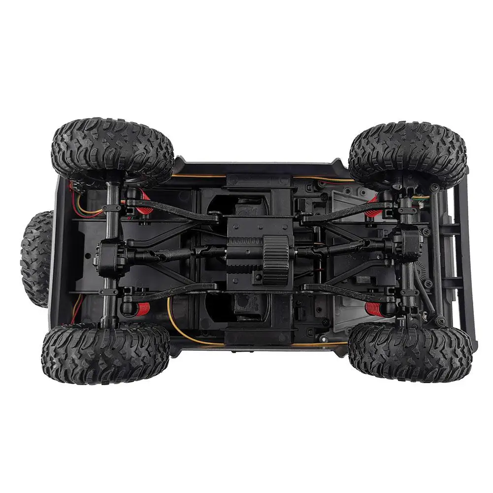 LeadingStar MN-99S 1/12 2,4G 4WD Rc автомобиль с поворотным сигналом светодиодный светильник 2 корпуса багажник на крышу гусеничный монстр грузовик RTR игрушка