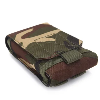 

6.0'' Military Tactical Camo Belt Pouch Bag Pack Phone Bags Molle Pouch Belt Camp Pocket Waist Fanny Bag Phone Case Pocket