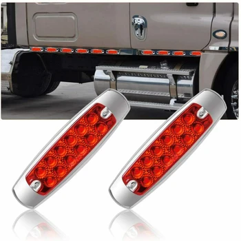 

Lorry Side Marker Clearance Light Campers DC 12-24V 12 LED Van Caravan