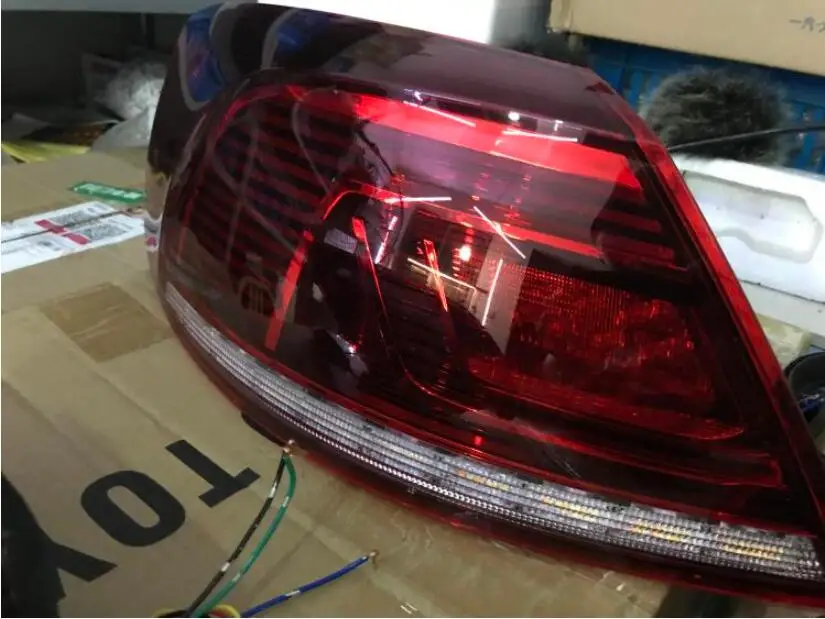 Динамический движущийся 2013~ год задний фонарь для Volkswagem CC задний фонарь автомобильные аксессуары светодиодный DRL Taillamp для CC противотуманных фар