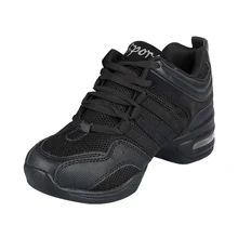 Сетчатая обувь для джаза; женская обувь; современная мягкая подошва; Танцевальные Кроссовки; дышащая легкая обувь для танцев; обувь для фитнеса