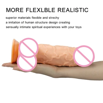 Erotic Big Dildo Suction Cup Strapon Vagina Penis Sexshop Anal Consolador Adult Sex Toy For Lesbian Gode Sodomie Juguete Sexuale 6