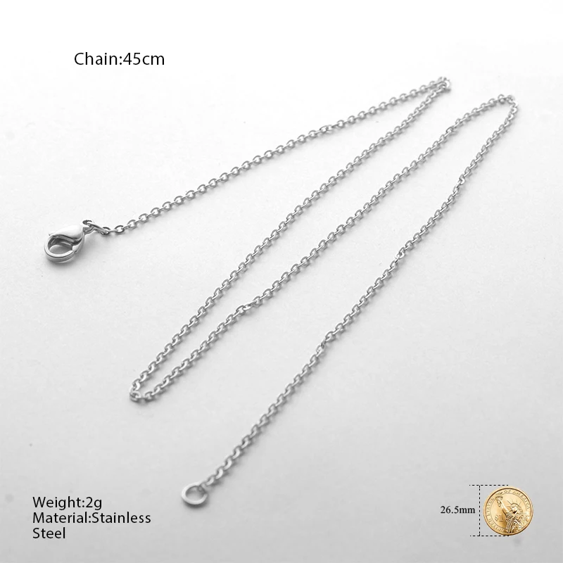 chain Модное ожерелье из нержавеющей стали s животное цветок бабочка ожерелье в виде слона Женщины Лучший Друг Симпатичные кошки и собаки чокер домашнее животное - Окраска металла: chain