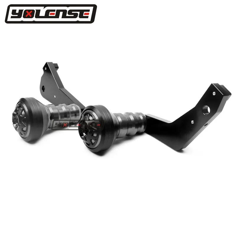 Titanium-B Для HONDA CBR600RR CBR 600 RR CBR 600RR 2013- мотоциклетные защита от падения Рамка слайдер Накладка для защиты от падения для обтекателя протектор - Цвет: Titanium-B