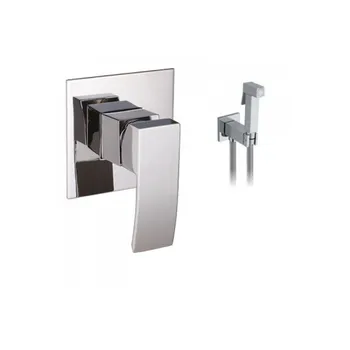 

Gappo g7207-8 White/Chrome mixer with sanitary shower (Gappo)