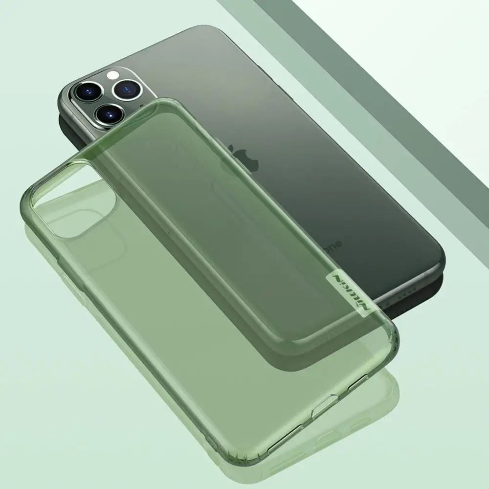 Чехол Nillkin для iPhone 11 Pro Max X XR XS тонкий чехол из ТПУ силиконовая задняя крышка SE 2020 8 7