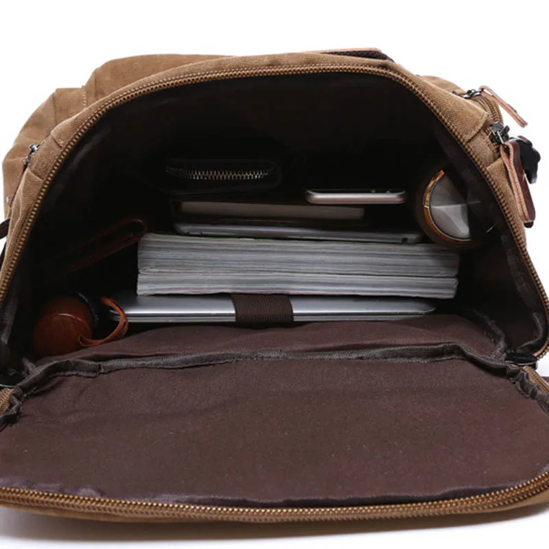 Мужской рюкзак для ноутбука, холщовая школьная сумка, дорожные рюкзаки, рюкзак для ноутбука, ранец, сумки, новые BHD2