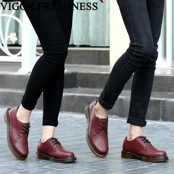 

VIGOR FRESHNESS Shoes Woman Pumps Oxford Shoes 35-47 Spring Shoes Autumn Ladies Loafer Low Heels Unisex Pumps Lover Shoes S55
