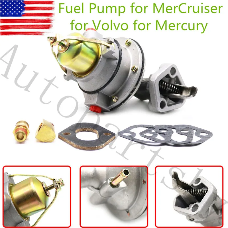 Лучший новый топливный насос для MerCruiser MERCURY VOLVO 3854858 42725A3 18-7282 187282 | Автомобили и
