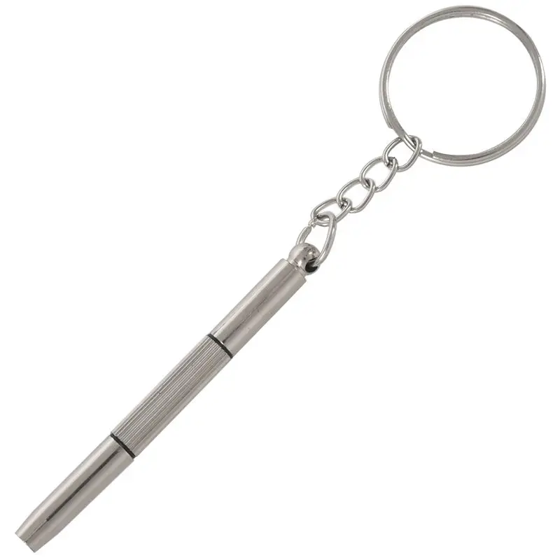 

3in1 Mini Alloy Screwdriver Key Ring Watch Glasses Repair Tool