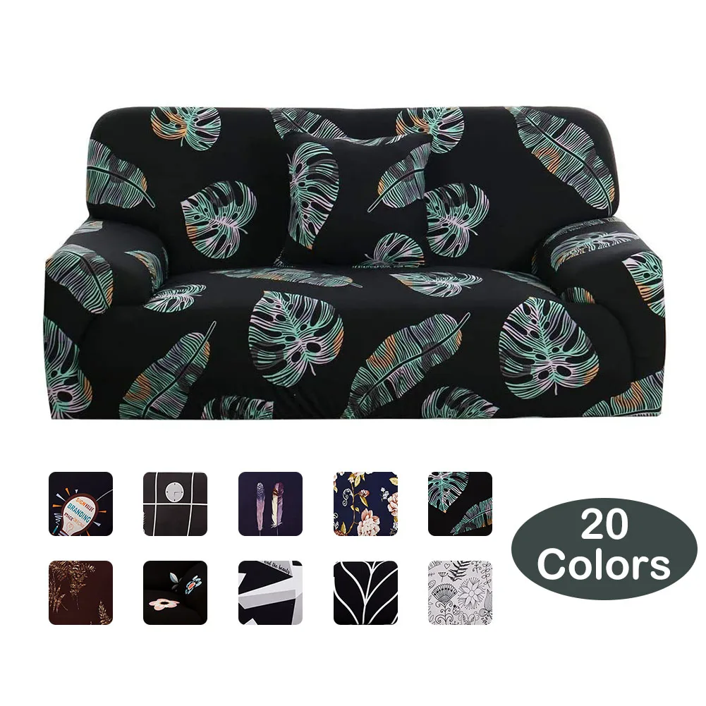 Чехол на диван Meijuner с геометрическим рисунком эластичный полноразмерный чехол