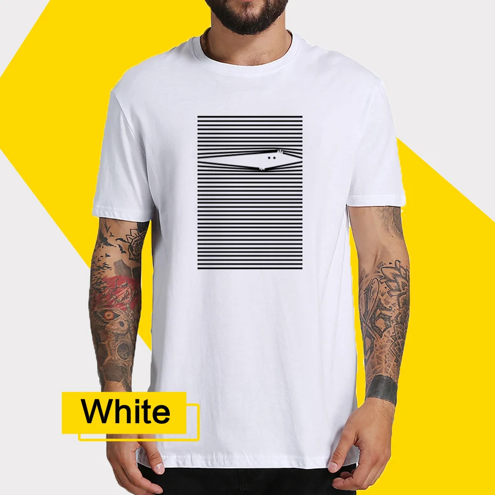 

Summer Mens Tee Round Neck Short Sleeve Creative Funny Monster Printing Pattern TShirt Street Wear Cool T-shirt Men