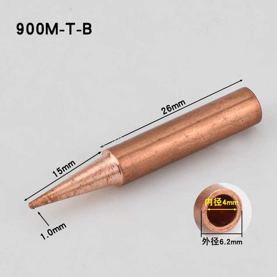 10pcs/lot 900M-T-K Diamagnetic copper soldering iron tip Lead-free Solder tip 933.376.907.913.951,898D,852D+ Soldering Station cheap welding helmets