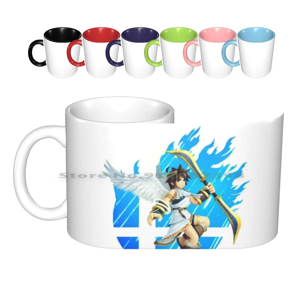 Smash-Pit Tazze In Ceramica Tazze Da Caffè Tazza Da Tè Al Latte 20Xx Super Smash Bros Brother Fox Falco Sheik Canadian Ssb Sbb Sbbm Smash 4