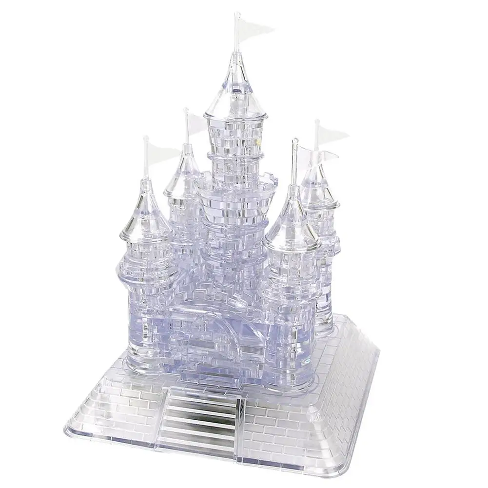 3D Castle Puzzle Original 3D Crystal Puzzle Deluxe Building Blocks Toys