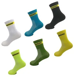 2 PAIRS Professional Cycling Socks High Cool Tall Mountain Bike Socks Outdoor Sport Compression Socks Sale Running Socks