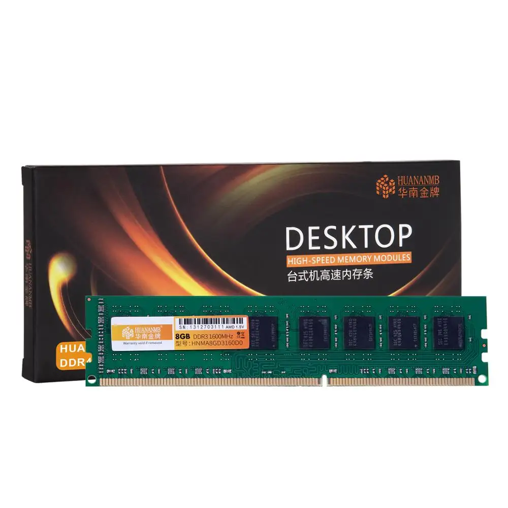 Оперативная память HUANANZHI 8 ГБ DDR3 1600 МГц для материнских плат AMD хорошее качество