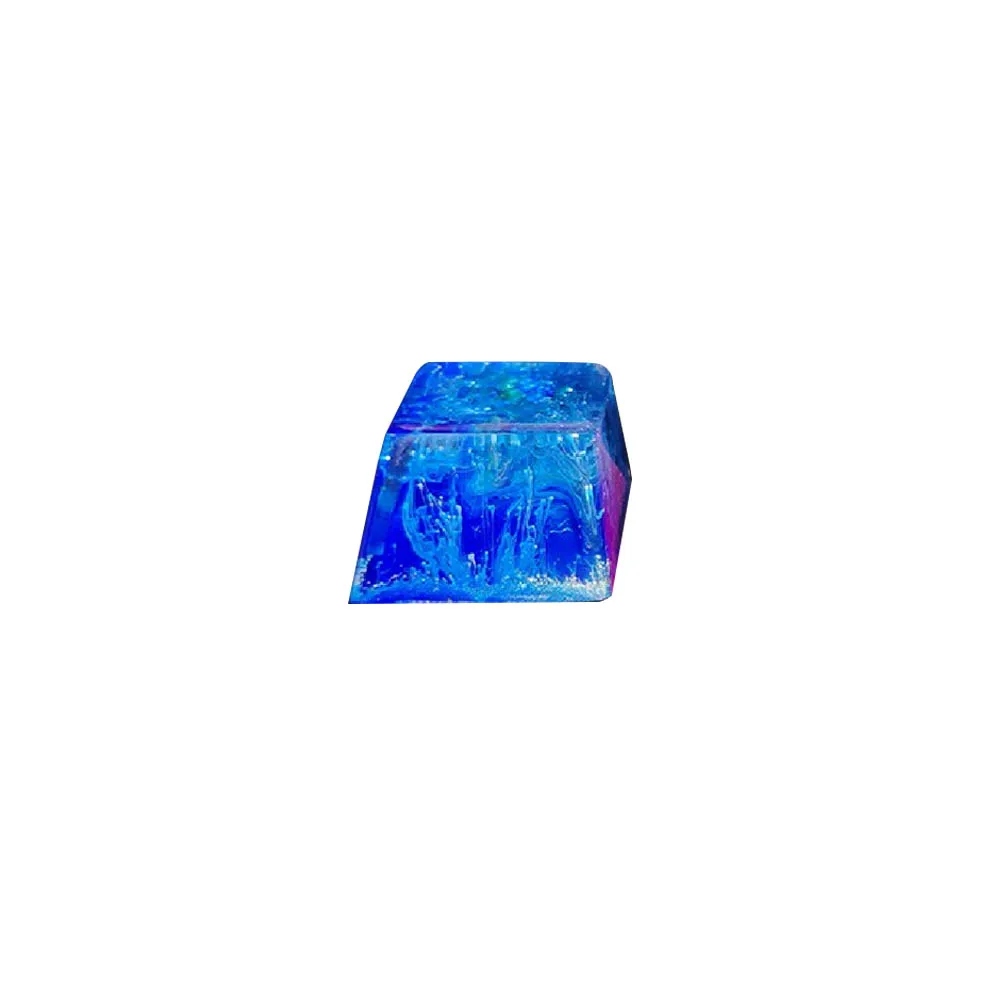 Из пластмассы по индивидуальному заказу клавиши с подсветкой для вишневого выключатель MX механическая клавиатура DIY декоративный драгоценный камень дизайн красный синий зеленый желтый - Цвет: Keycap 1