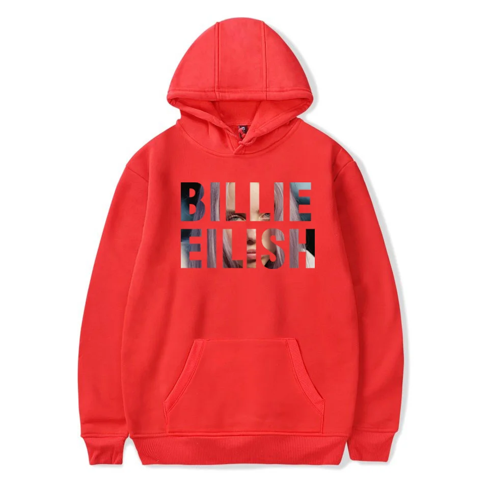 Уличная одежда Billie Eilish, худи для мужчин/женщин, черная толстовка с капюшоном для пары Billie Eilish, толстовка, простая, сохраняющая тепло, Женская/мужская толстовка с капюшоном, одежда