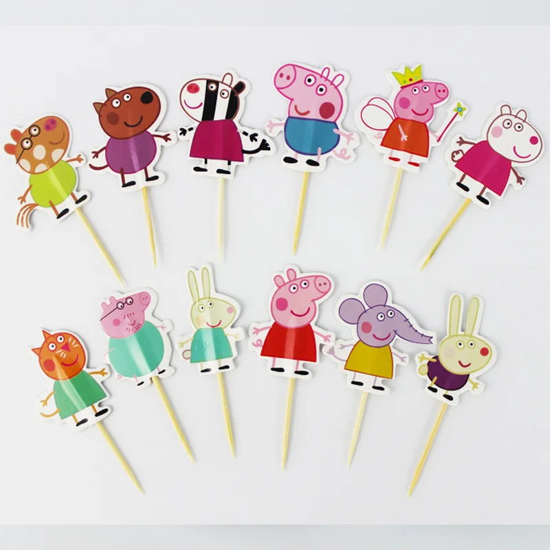 720 шт./компл. ковбои тема Лошадь Шляпа сапоги вечерние принадлежности мультфильм кекс топперы выбрать малыш вечеринка для мальчика день рождение украшения - Цвет: 32