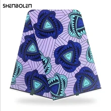 

African Printed Fabric Real Wax 2020 New Pagne African Ankara Pure Cotton Fabric High Quality Pattern Printed Wax Fabric