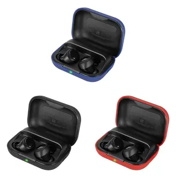 

Solid Color Earphone Case Non-slip Silicone Protective Cover Sleeve for Amazon Echo Buds Wireless Earphone