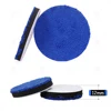 3/4/5/6/7 Inch Removing Wax Buffer Pads Microfiber Polishing Pad Replaceable Buffing Pads For DA/RO Polisher Car Wash Clean 3