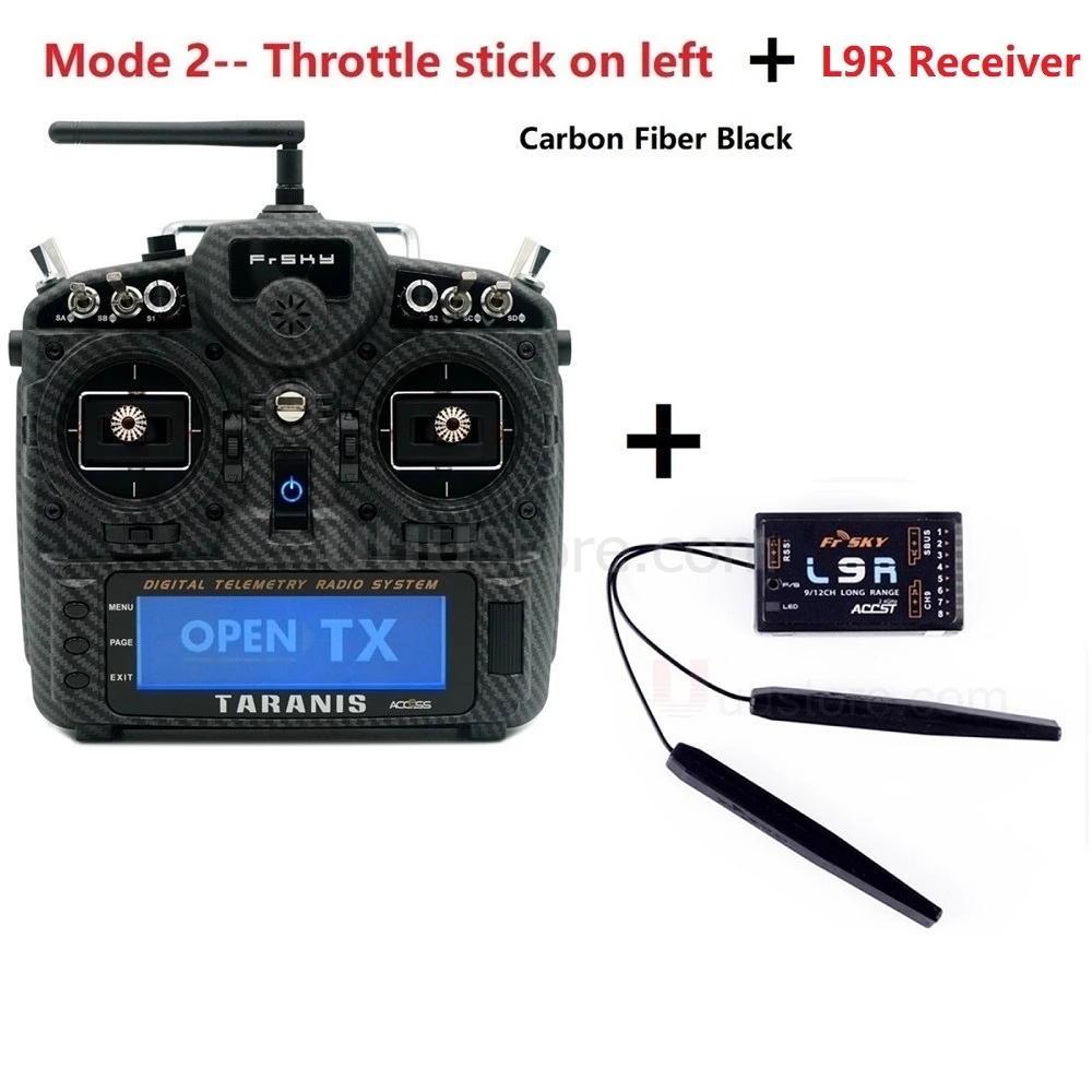 Frsky Taranis X9D Plus SE специальное издание передатчик пульт дистанционного управления радио для RC Multirotor FPV гоночный Дрон - Цвет: M1 Black With L9R