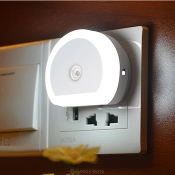 

LED Night Light With Dual USB Wall Charger Plug Dusk to Dawn Sensor Wall Lamp S09 20 Dropship