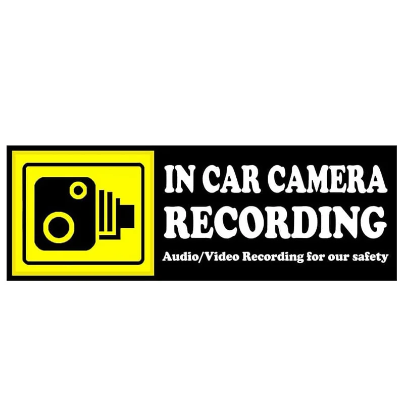 10cmCameraAudioVideoRecordingWindowCarsStickersSignsVehicles