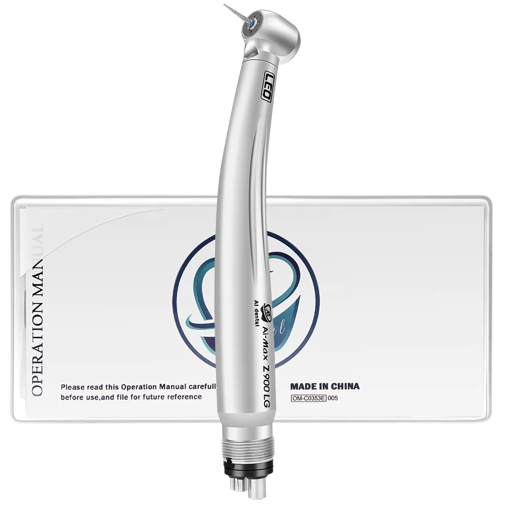Dentist clinic tools LED high speed air turbine handpiece quattro water spray standard head with B2 M4 holes Z900LG | Красота и