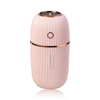 

300ML Aroma Oil Diffuser Mini Ultrasonic Air Humidifier USB Mist Maker Portable Car Freshener Purifier Fogger With Night Lights