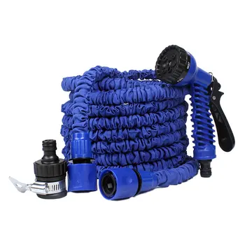 

Universal Joint 3 Times Telescopic Car Wash Hose Set Garden Watering Car Wash High Pressure Water Gun Connector