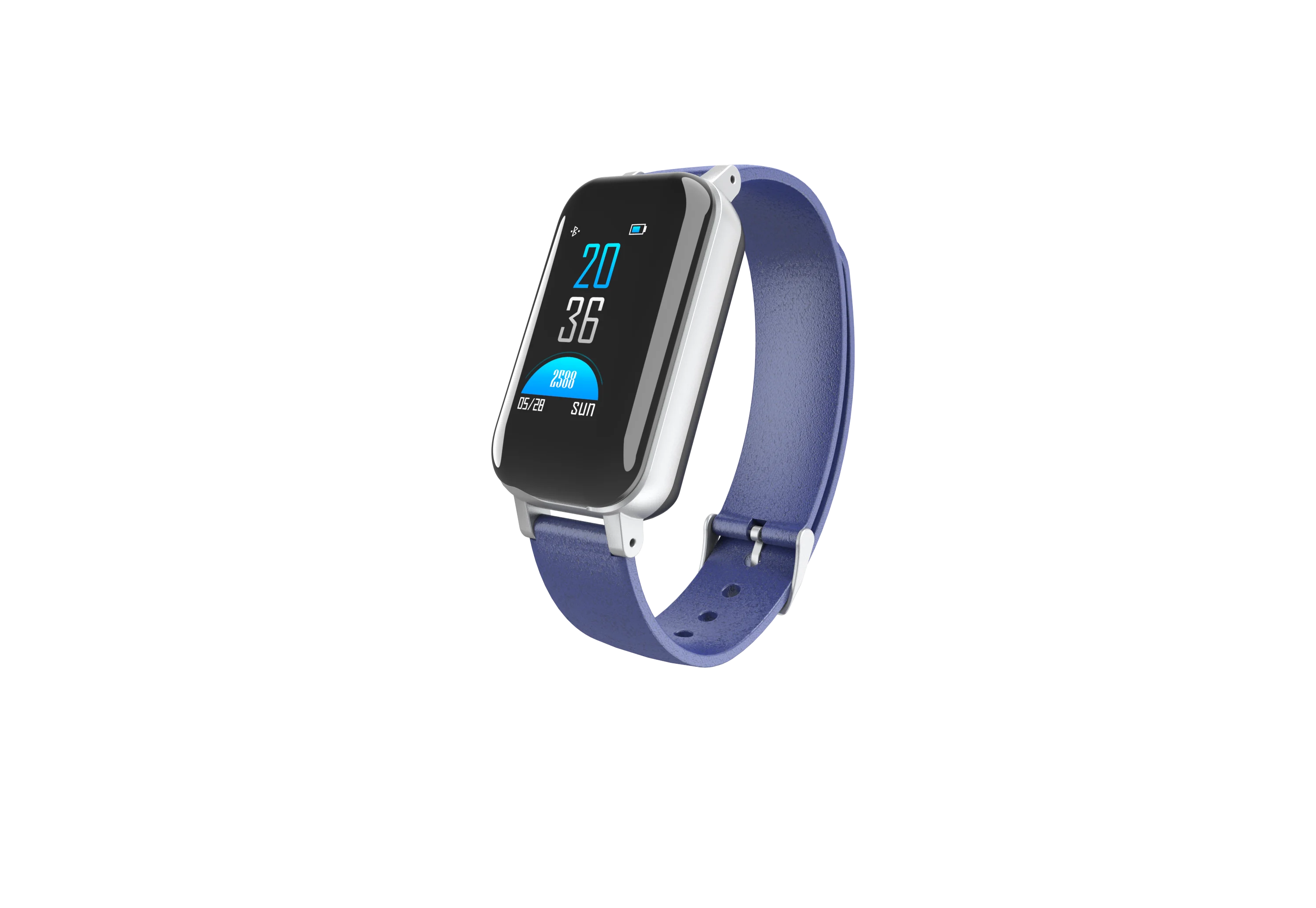 Femperna T89 Смарт часы для мужчин монитор сна сердечного ритма кровяное давление, умные часы для женщин для Android IOS - Цвет: Blue