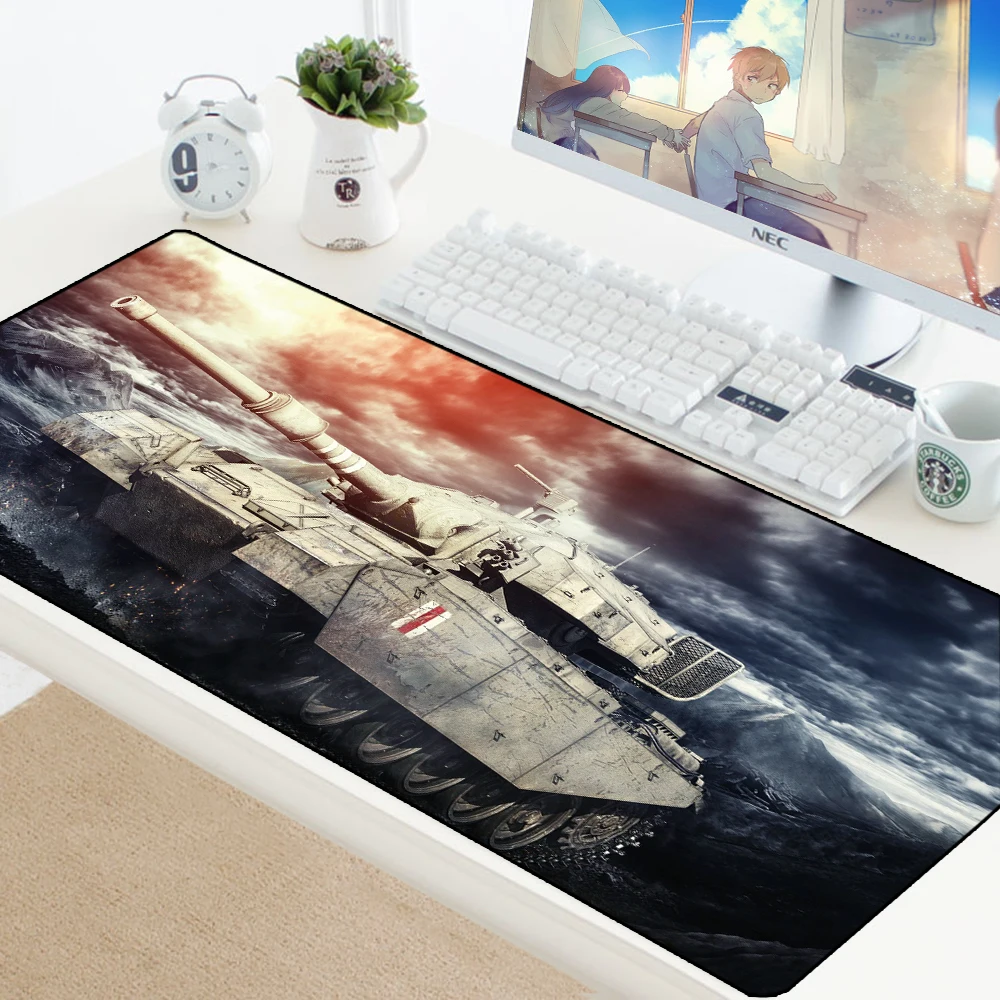 Коврик для мыши 70x30 см Коврик для мыши подарок для мальчика игровой коврик для мыши геймера персонализированные коврики для мыши Клавиатура компьютер PC коврик коврики World of Tanks