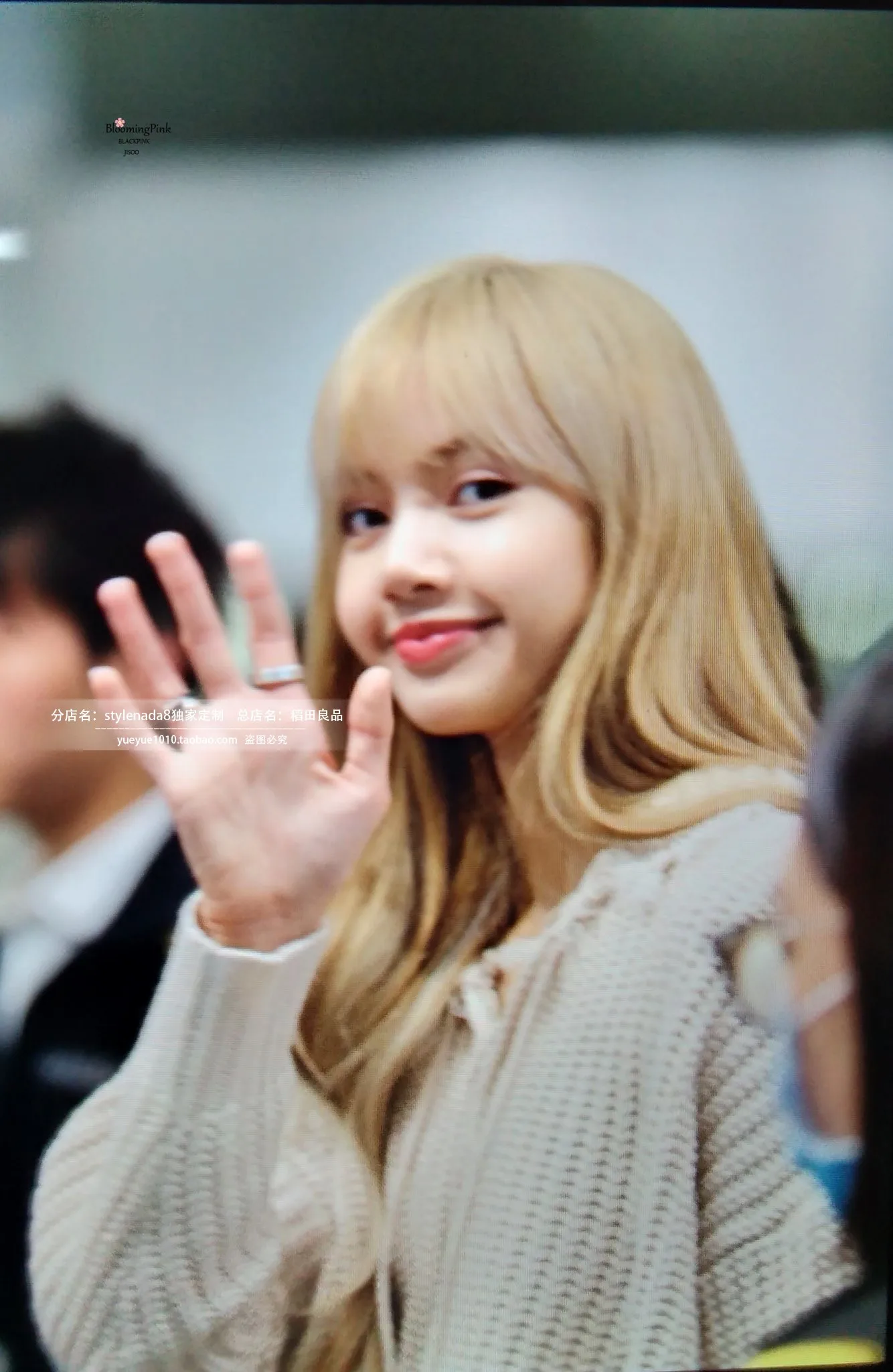 Kpop Blackpink Lisa зима осенний вязаный кардиган на молнии свитер женский уличный модный теплый свитер с капюшоном женские пальто