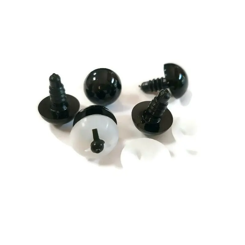 Amigurumi Eyes For Doll 14mm/15mm/16mm/18mm/20mm/22mm/24mm With Plastic Washers
