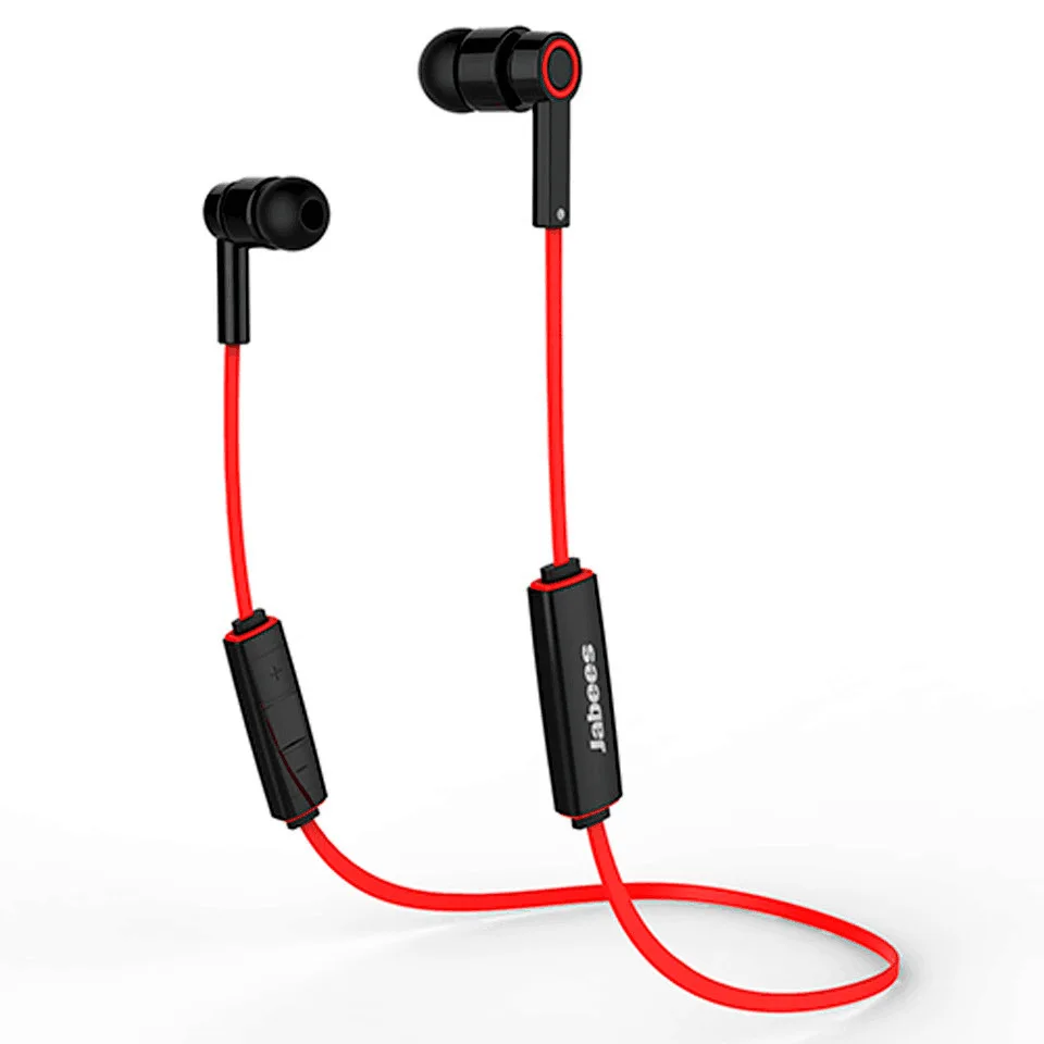 

Jabees Cell obees Sports Bluetooth Earphones Running 4.1 Stereo Wireless Headset Earbud through