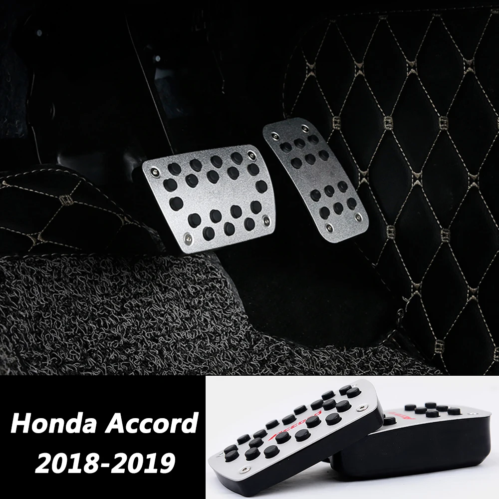 Автомобильные педали тормоза Накладка для Honda Accord 10 10th авто газ сцепления тормоза акселератора Padal декоративная панель