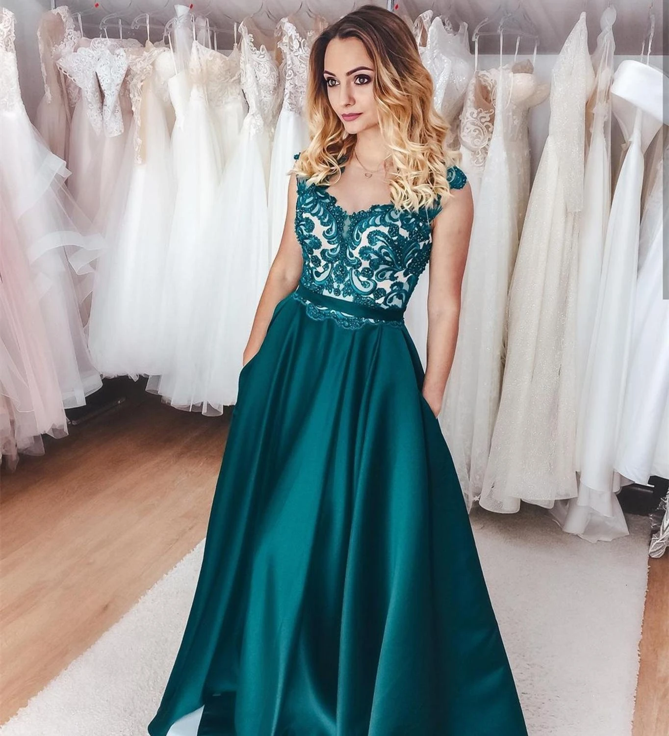 Simple elegant gowns Clearance