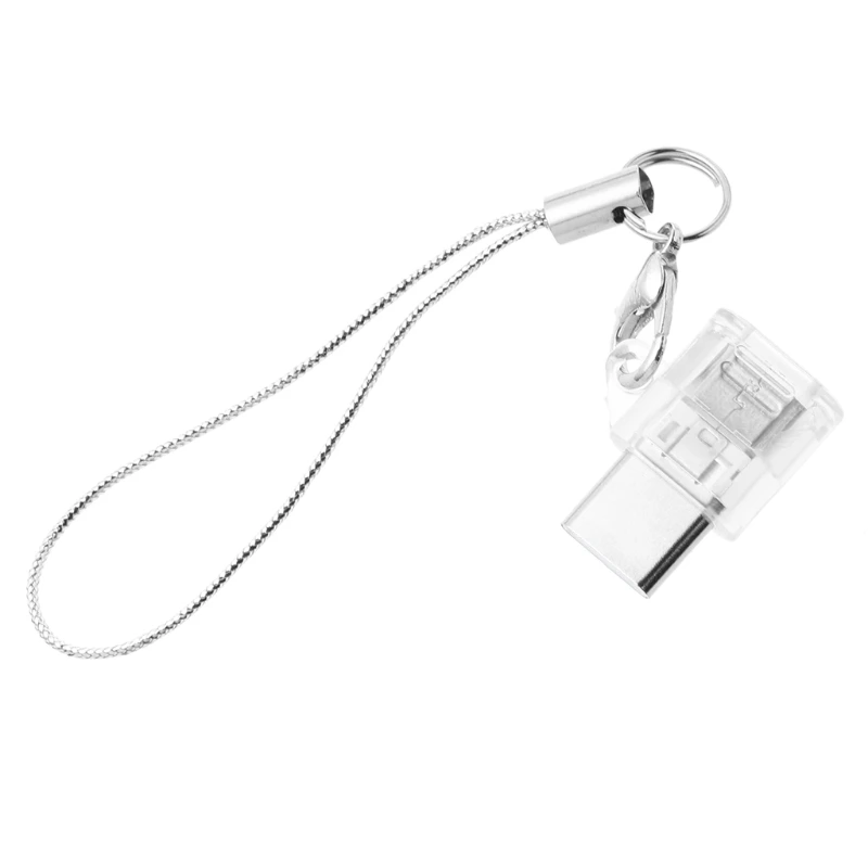 USB 3,1 type C Мужской микро USB Женский конвертер брелок для телефона Android - Цвет: W