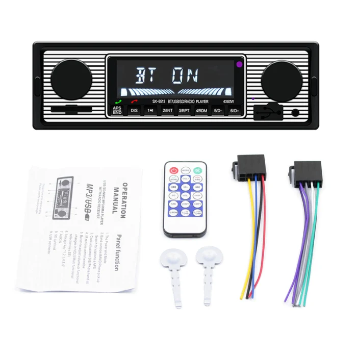 Bluetooth Радио MP3 музыкальный плеер USB AUX Стерео Аудио FM LCD Экран дисплея TD326