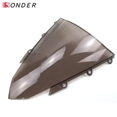 Мотоцикл PC лобовое стекло для CBR 500R ветровое стекло для HONDA CBR500 CBR 500 CBR500R - Цвет: Smoke