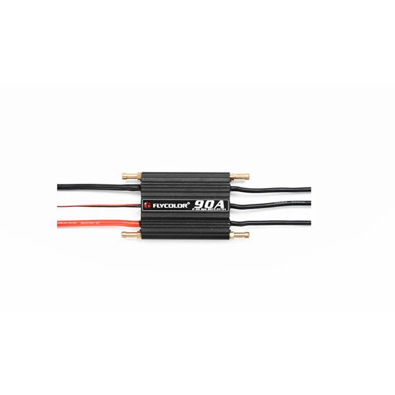 1 шт. Flycolor 50A 70A 90A 120A 150A бесщеточный ESC 2 6S RC лодки водонепроницаемые с BEC/система