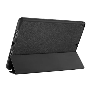 

for Apple iPad PRO 9.7 Inch Tablet PC PU Protective Case with Press Pen Anti-Lost Card Slot Design Protective Case