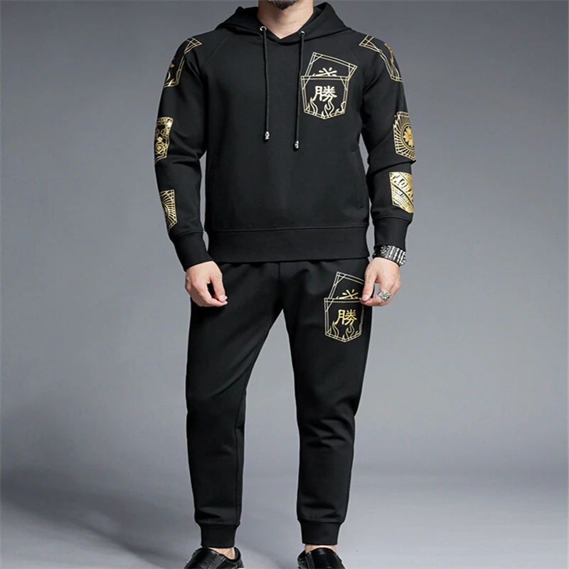100% хлопок Мужская одежда спортивный костюм летние повседневные костюмы мужская