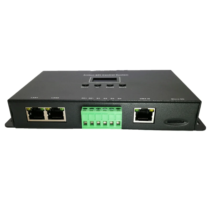 Новый DMX SPI сигнальный преобразователь сигнала пикселей контроллер DC5 24V SPI(TTL)