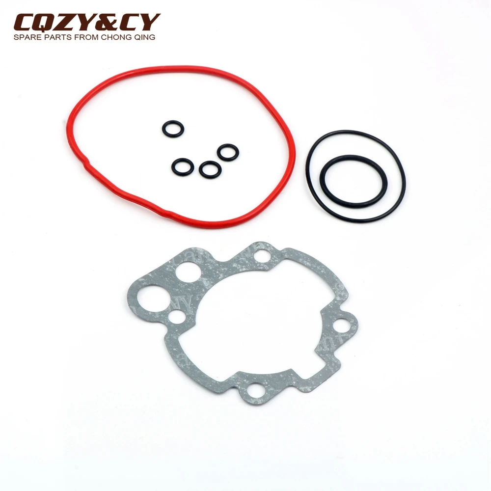 Motorcycle AM6 50 70cc 90cc Top Gasket Sets engine gasket set 2 stroke top end kit For PEUGEOT XP6 XR6 AM4 AM5 50cc Minarelli 2-Stroke