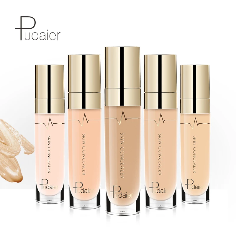 

Pudaier 1PC 21Colors Concealer Liquid Rewind Beauty Face Make up Eye Dark Circles Primer Eraser Corrector Foundation Base