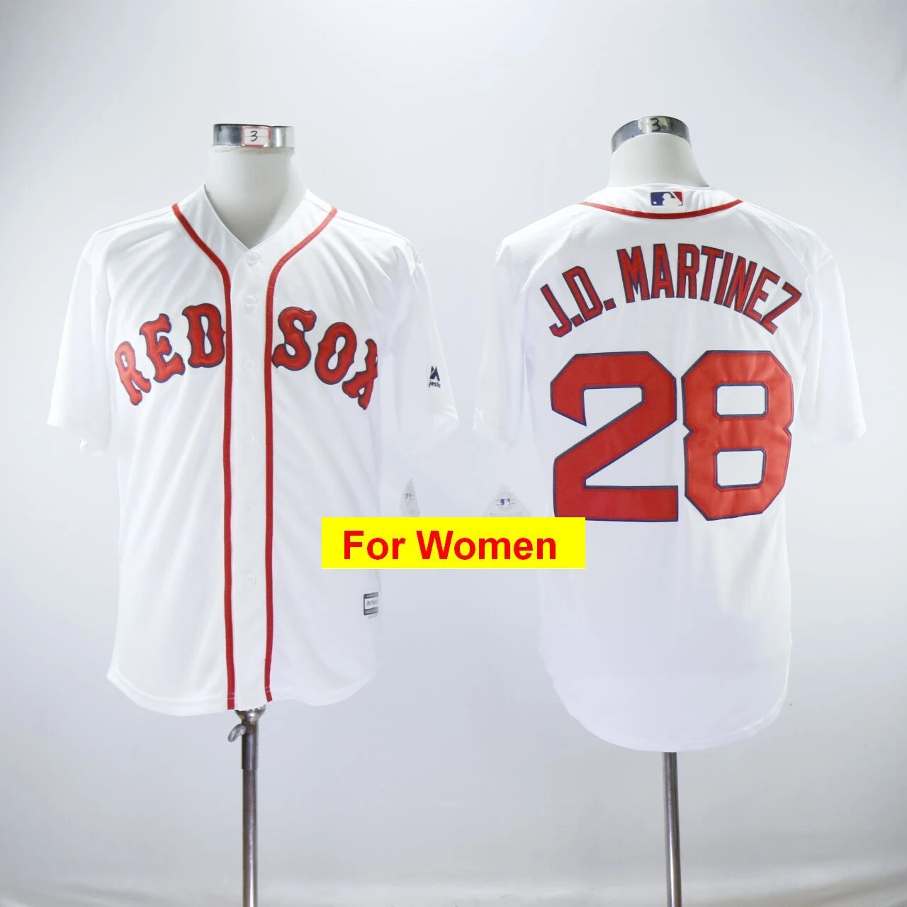 Для женщин Boston Mookie Betts Xander Bogaerts J.D. Martinez Andrew Benintendi Chris Sale Jackie Bradley Flex& Cool Base Jersey - Цвет: Серый